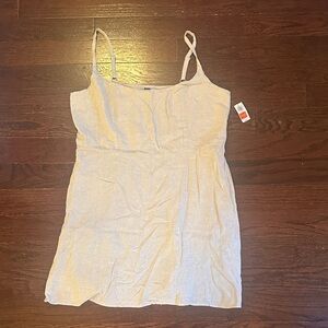 Old Navy Cream Mini Dress